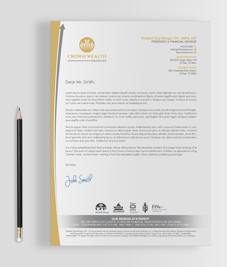 Stationery Design by chandrayaan.creative for this project | Design #19593733