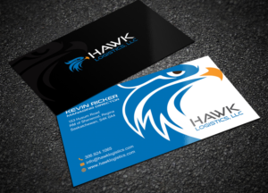 Hawk Logistics Business Card Design | Visitenkarten-Design von Sandaruwan
