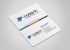 Design de Carte de Visite par INDIAN_Ashok pour Hawk Logistics, LLC | Design : #19735025
