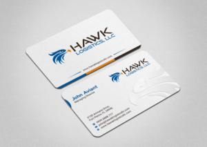 Design de Carte de Visite par INDIAN_Ashok pour Hawk Logistics, LLC | Design : #19735031