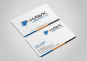 Design de Carte de Visite par INDIAN_Ashok pour Hawk Logistics, LLC | Design : #19735035