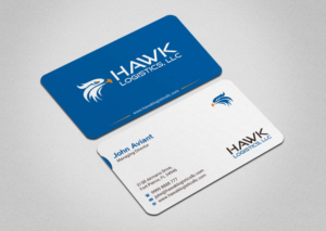 Design de Carte de Visite par INDIAN_Ashok pour Hawk Logistics, LLC | Design : #19735044