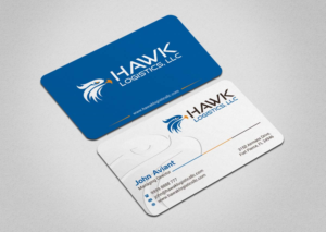 Design de Carte de Visite par INDIAN_Ashok pour Hawk Logistics, LLC | Design : #19735046
