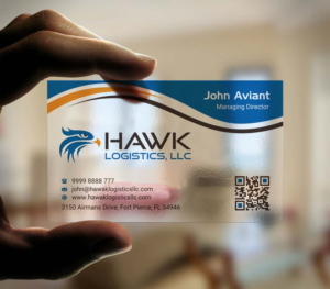 Diseño de Tarjeta de Presentación por INDIAN_Ashok para Hawk Logistics, LLC | Diseño: #19735073