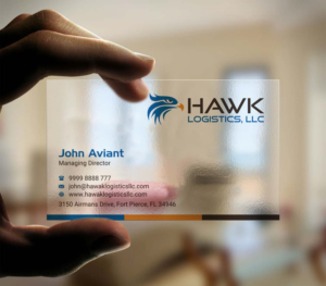 Diseño de Tarjeta de Presentación por INDIAN_Ashok para Hawk Logistics, LLC | Diseño: #19735082