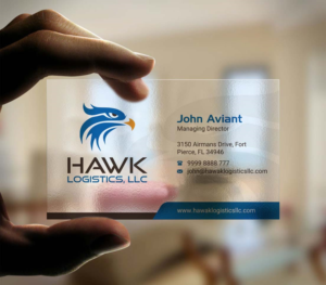 Diseño de Tarjeta de Presentación por INDIAN_Ashok para Hawk Logistics, LLC | Diseño: #19735083