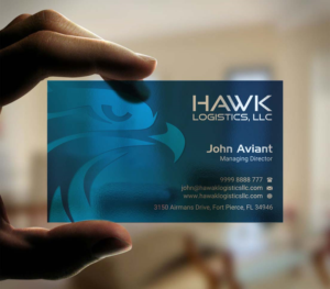 Diseño de Tarjeta de Presentación por INDIAN_Ashok para Hawk Logistics, LLC | Diseño: #19735085
