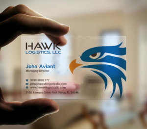 Diseño de Tarjeta de Presentación por INDIAN_Ashok para Hawk Logistics, LLC | Diseño: #19735086