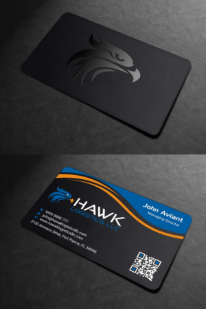 Diseño de Tarjeta de Presentación por INDIAN_Ashok para Hawk Logistics, LLC | Diseño: #19735092