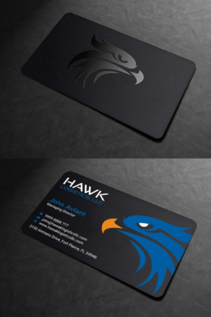 Design de Carte de Visite par INDIAN_Ashok pour Hawk Logistics, LLC | Design : #19735103