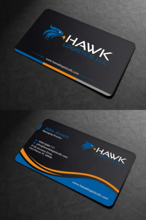 Design de Carte de Visite par INDIAN_Ashok pour Hawk Logistics, LLC | Design : #19735105