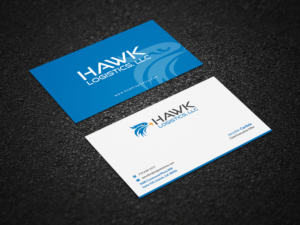 Business Card Design by Pointless Pixels India for Hawk Logistics, LLC | Design: #19716337