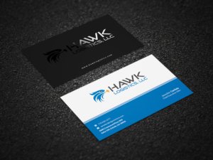 Business Card Design by Pointless Pixels India for Hawk Logistics, LLC | Design: #19716437