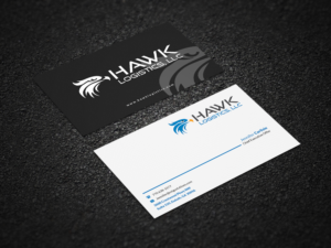 Business Card Design by Pointless Pixels India for Hawk Logistics, LLC | Design: #19716441