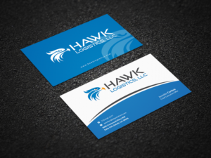 Design de Carte de Visite par Pointless Pixels India pour Hawk Logistics, LLC | Design #19716477