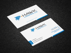 Business Card Design by Pointless Pixels India for Hawk Logistics, LLC | Design: #19716569