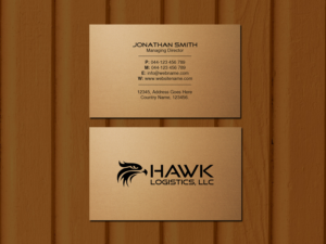 Business Card Design by Creations Box 2015 for Hawk Logistics, LLC | Design: #19735786