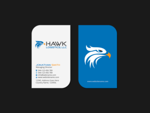 Design de Carte de Visite par Creations Box 2015 pour Hawk Logistics, LLC | Design : #19736880