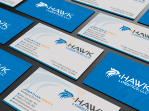Design de Carte de Visite par Creations Box 2015 pour Hawk Logistics, LLC | Design : #19736887