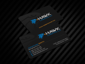 Design de Carte de Visite par Creations Box 2015 pour Hawk Logistics, LLC | Design : #19736893