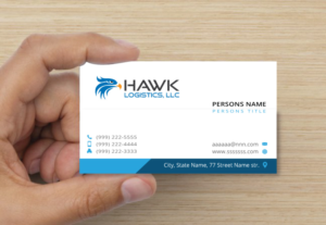 Design de Carte de Visite par instudio pour Hawk Logistics, LLC | Design : #19742734