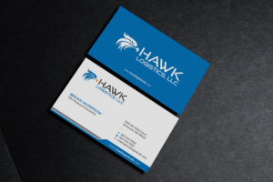 Business Card Design by OxonoArt for Hawk Logistics, LLC | Design: #19733773
