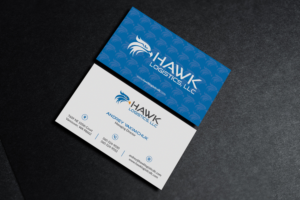 Hawk Logistics Business Card Design | Design de Carte de Visite par OxonoArt