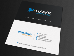 Design de Carte de Visite par chandrayaan.creative pour Hawk Logistics, LLC | Design : #19723710