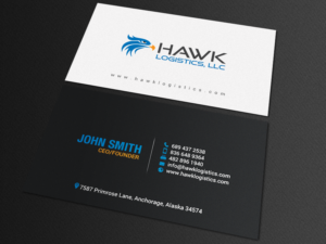 Design de Carte de Visite par chandrayaan.creative pour Hawk Logistics, LLC | Design : #19723711