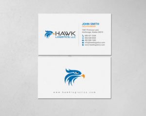 Design de Carte de Visite par chandrayaan.creative pour Hawk Logistics, LLC | Design : #19727179