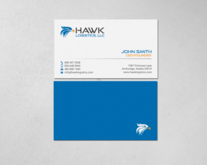 Design de Carte de Visite par chandrayaan.creative pour Hawk Logistics, LLC | Design : #19727184