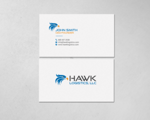 Business Card Design by chandrayaan.creative for Hawk Logistics, LLC | Design: #19727196