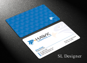 Design de Carte de Visite par SL Designer pour Hawk Logistics, LLC | Design : #19720907