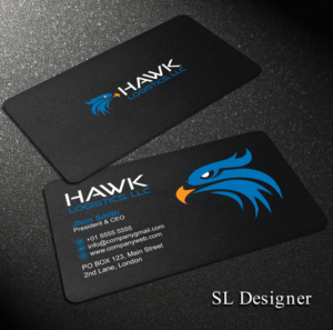 Hawk Logistics Business Card Design | Business Card Design by SL Designer