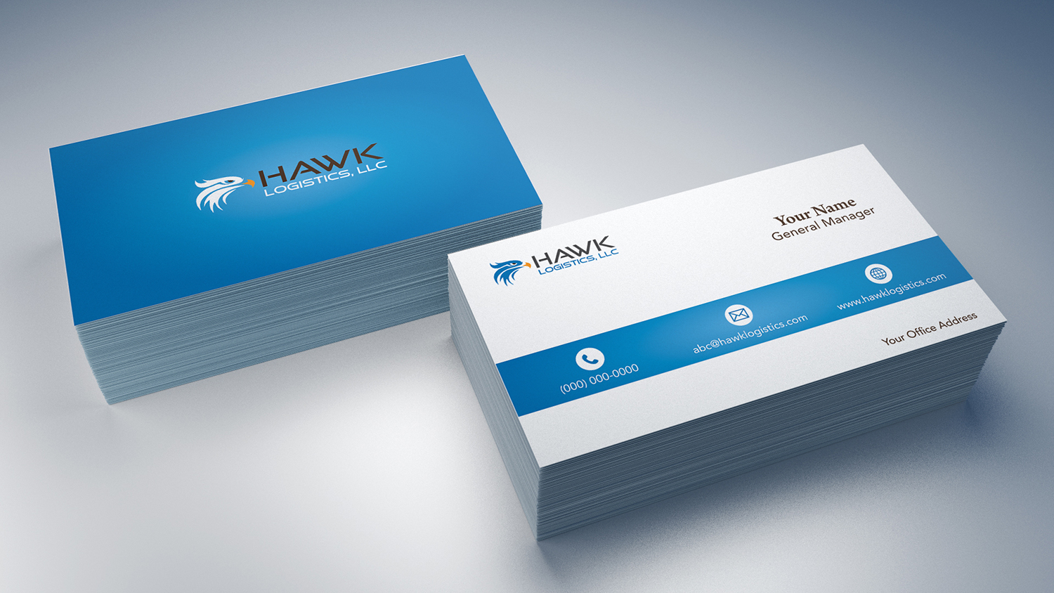 Business Card Design by dianpraditaputri for Hawk Logistics, LLC | Design #19724128