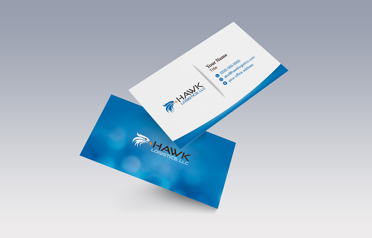 Design de Carte de Visite par dianpraditaputri pour Hawk Logistics, LLC | Design #19725643