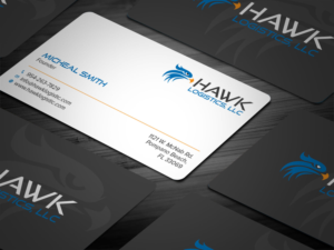 Business Card Design by Tripti Ranjan Gain for Hawk Logistics, LLC | Design: #19717118