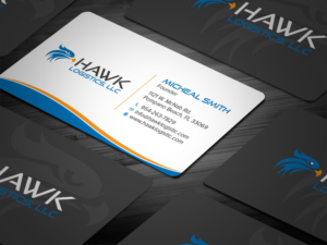 Business Card Design by Tripti Ranjan Gain for Hawk Logistics, LLC | Design: #19717138