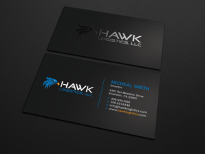 Business Card Design by Tripti Ranjan Gain for Hawk Logistics, LLC | Design: #19717166