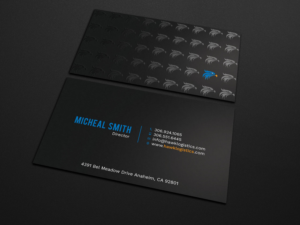 Business Card Design by Tripti Ranjan Gain for Hawk Logistics, LLC | Design: #19717178