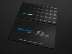 Business Card Design by Tripti Ranjan Gain for Hawk Logistics, LLC | Design: #19717180