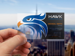 Business Card Design by Tripti Ranjan Gain for Hawk Logistics, LLC | Design: #19717198