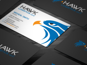 Business Card Design by Tripti Ranjan Gain for Hawk Logistics, LLC | Design: #19717199