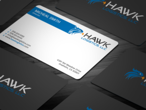 Business Card Design by Tripti Ranjan Gain for Hawk Logistics, LLC | Design: #19717205