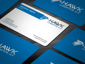 Business Card Design by Tripti Ranjan Gain for Hawk Logistics, LLC | Design: #19717206