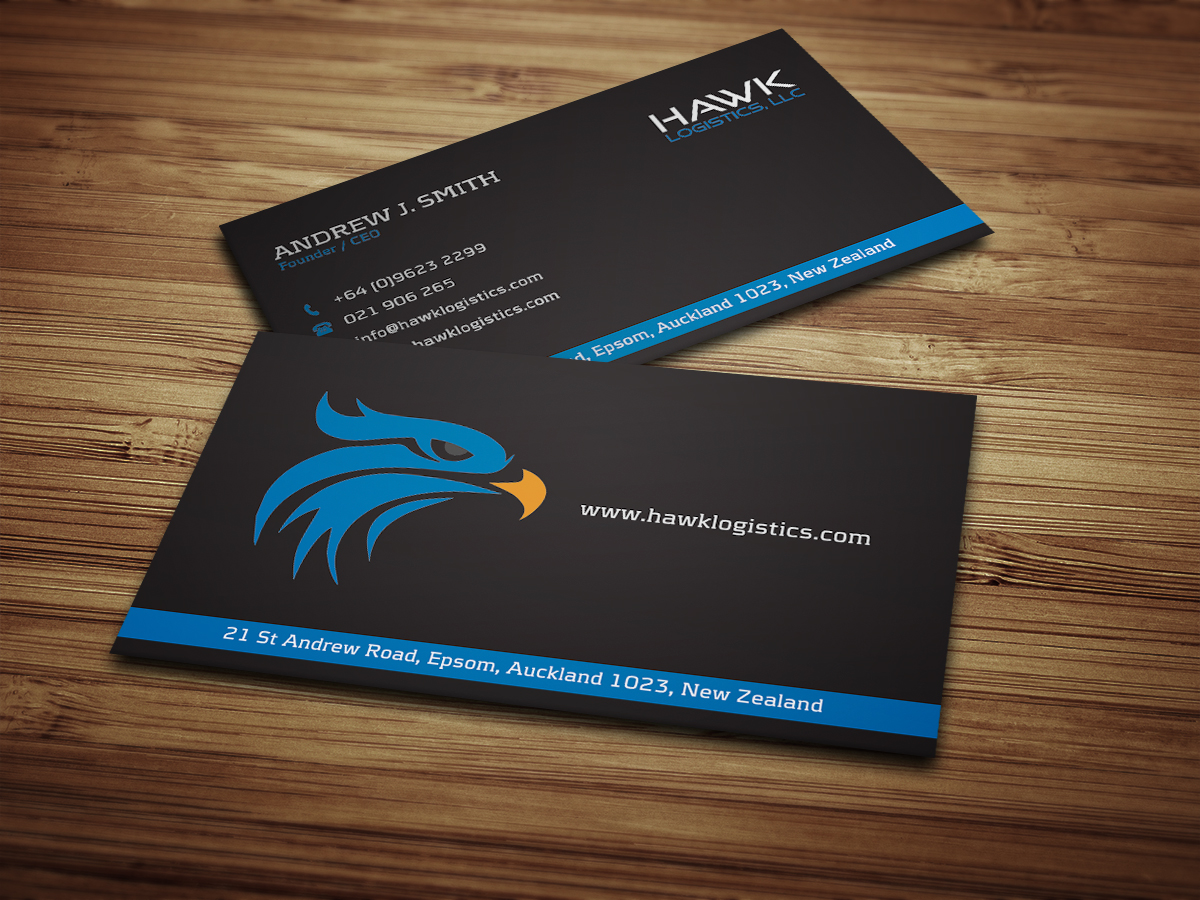 Visitenkarten-Design von Moumita_ für Hawk Logistics, LLC | Design #19747961