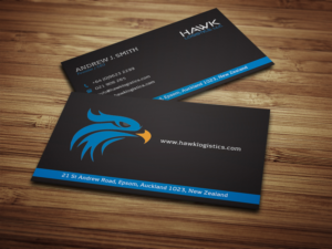 Business Card Design by Moumita_ for Hawk Logistics, LLC | Design: #19747961