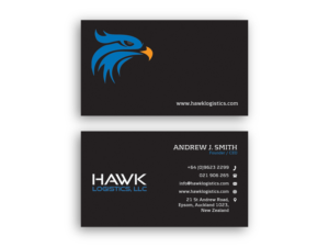 Business Card Design by Moumita_ for Hawk Logistics, LLC | Design: #19748704