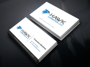 Business Card Design by sakil870 for Hawk Logistics, LLC | Design: #19753696