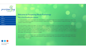 Wordpress Design by  Ria Gupta for this project | Design: #2973784